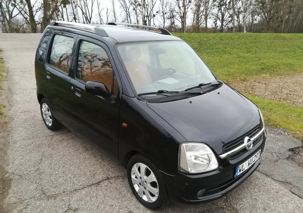 Opel Agila cena 6900 przebieg: 187000, rok produkcji 2002 z Toruń małe 137